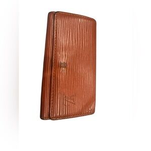 Louis Vuitton Tan Leather Key Holder